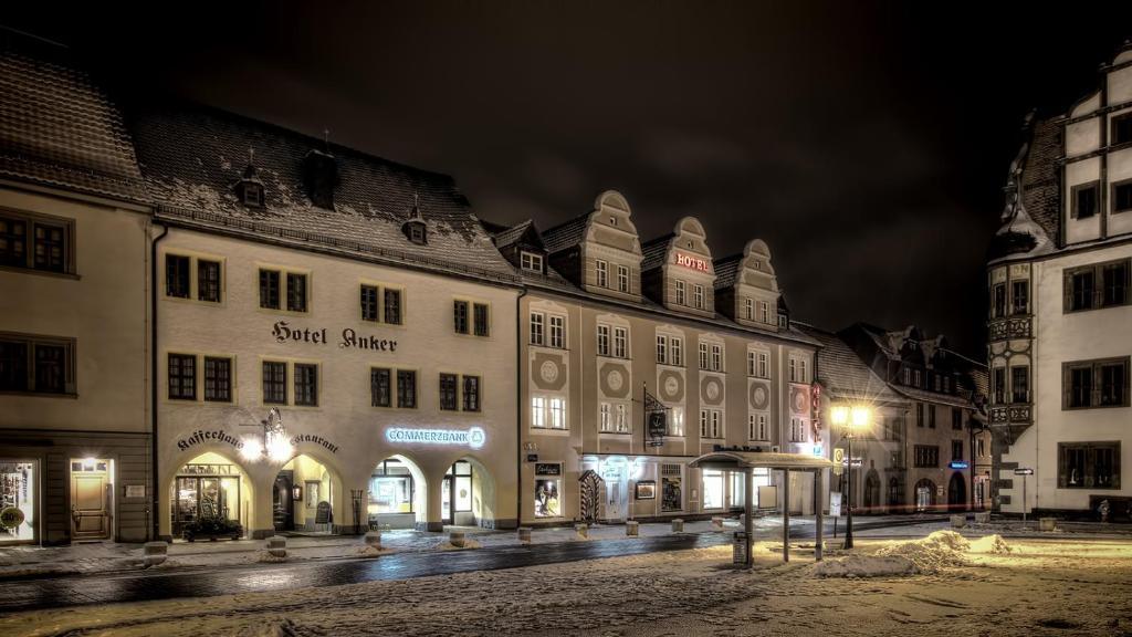 Hotel Anker Saalfeld Saale Exterior foto